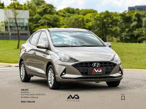HYUNDAI HB20S 1.0 12V FLEX EVOLUTION MANUAL
